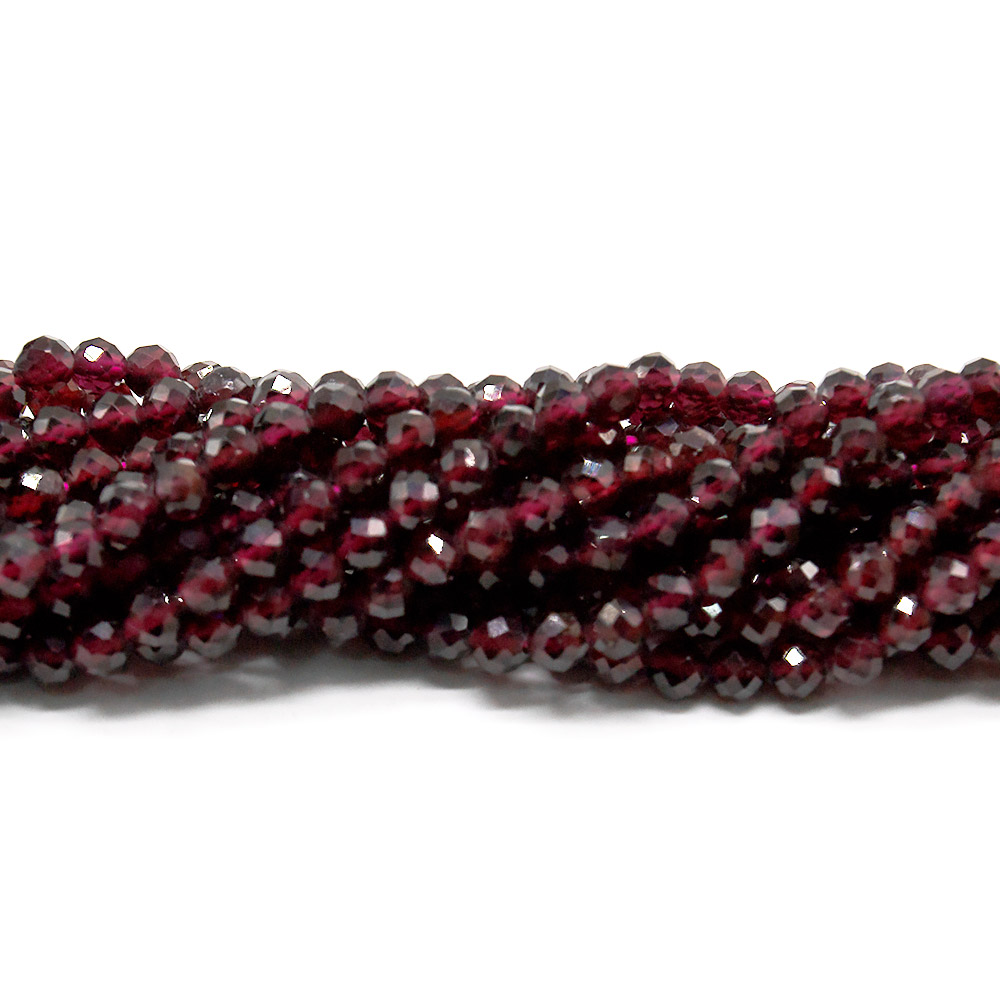 Фото товара гранат шар граненый 4 мм