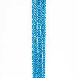 Фото товара кошачий глаз имитация цвет голубой 8 мм