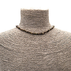 Фото товара бусы-чокер из яшмы пейзажной 4 мм