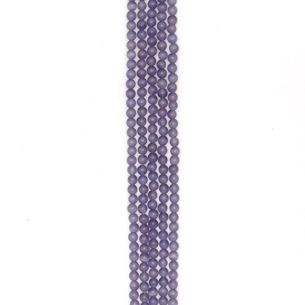 Фото товара кошачий глаз имитация шар цвет серо-сиреневый 8 мм 