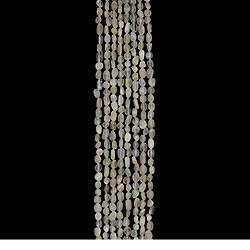 Лунный камень галтовка 6*8 мм темная