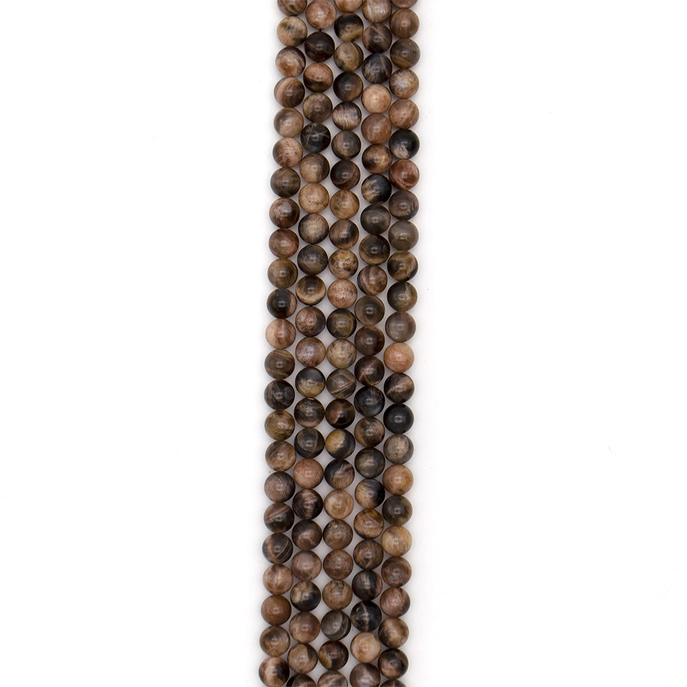 Фото товара солнечный камень темный 10 мм