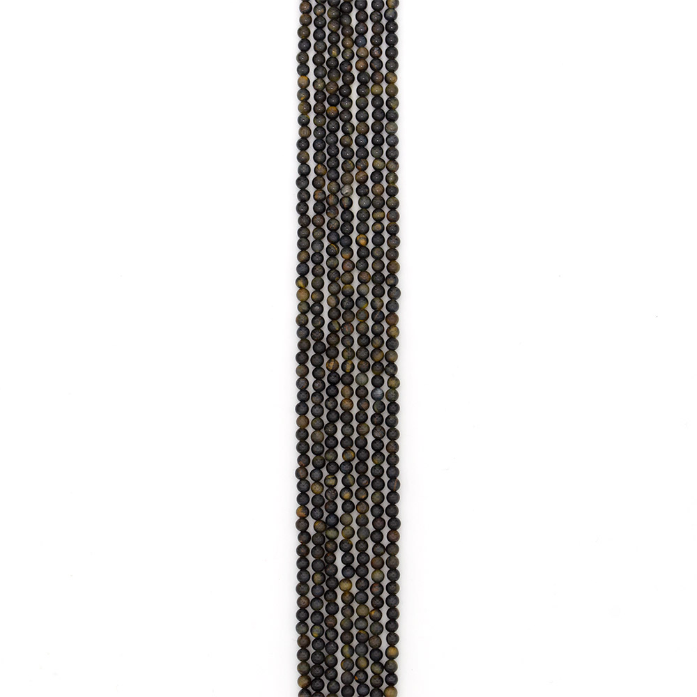 Фото товара соколиный и тигровый глаз шар 4,5 мм