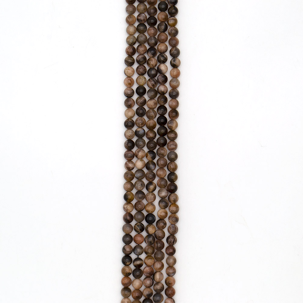 Фото товара солнечный камень темный 8 мм