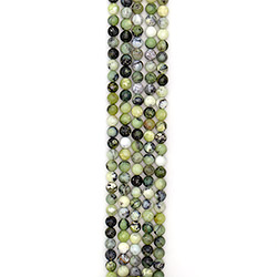 Опал зеленый 10 мм 2с