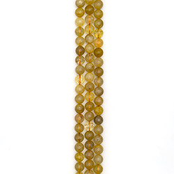 Кварц рутиловый желтый 12 мм