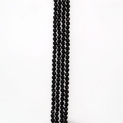 Оникс черный крупная грань 8 мм