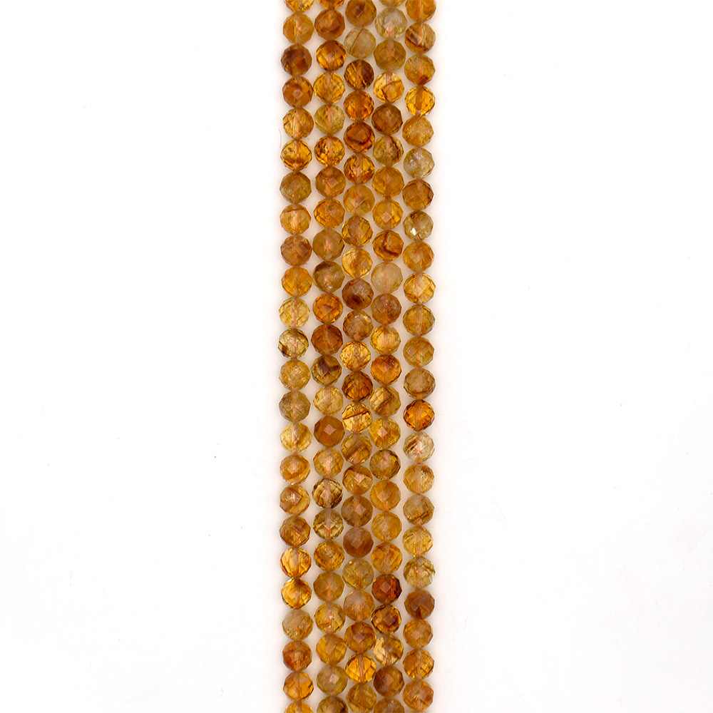 Фото товара цитрин аа 10 мм грань люкс