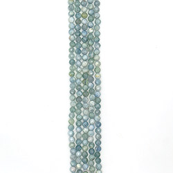 Аквамарин 8 мм грань люкс