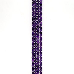 Аметист шар 8 мм грань люкс