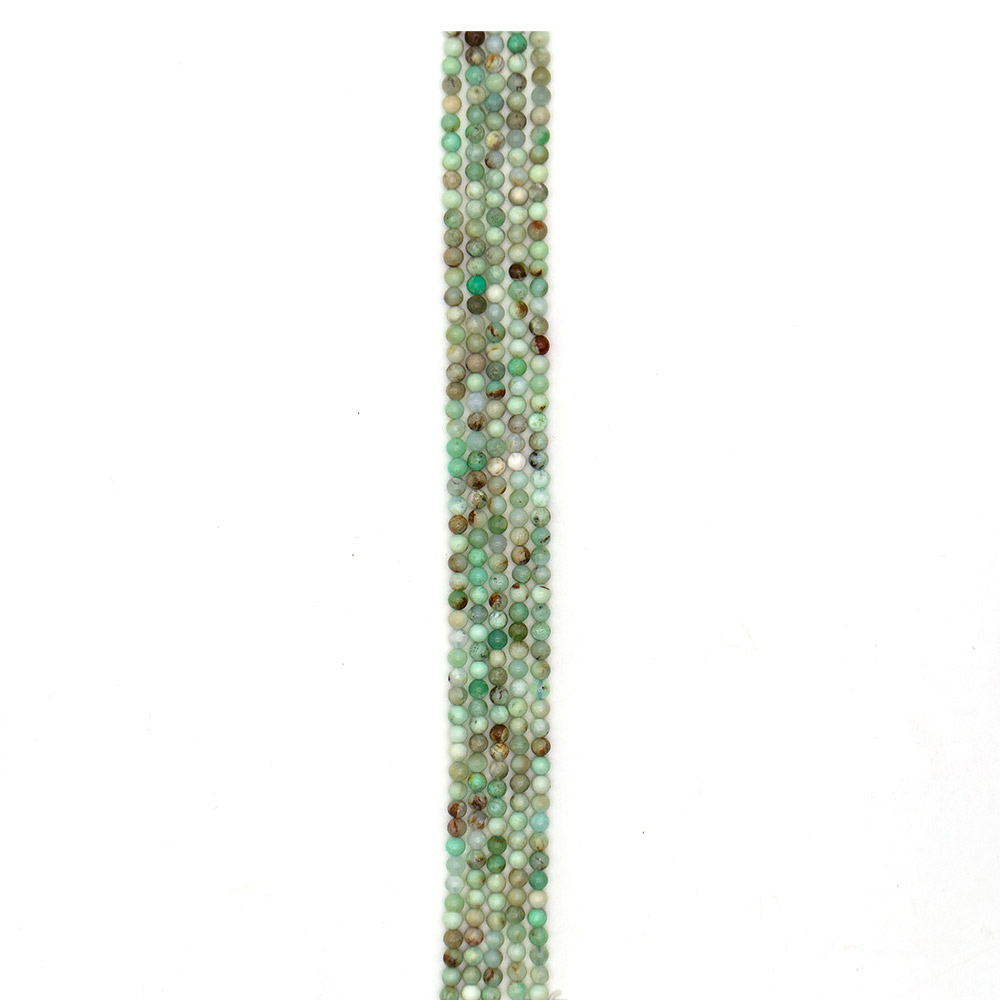 Фото товара хризопраз светлый 4 мм