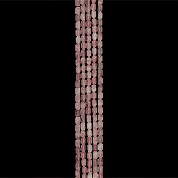 Розовый кварц мадагаскарский бочонок 6*9 мм