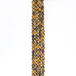 Тигровый глаз галтовка круглая 12 мм