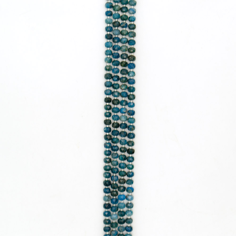 Фото товара апатит рондоль 8*6 мм грань