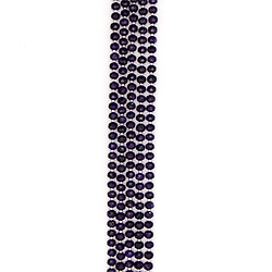 Аметист рондоль 8*6 мм грань