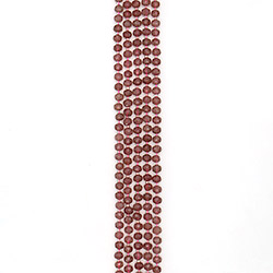 Земляничный кварц рондоль 8*6 мм грань