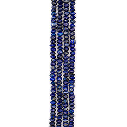 Лазурит рондоль 6*11 мм с гранями