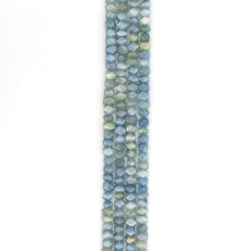 Фото товара аквамарин рондоль 6*11 мм с гранями