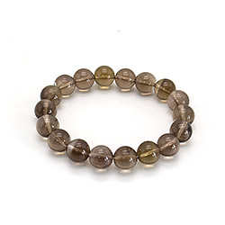 Браслет из раухтопаза шар 10мм