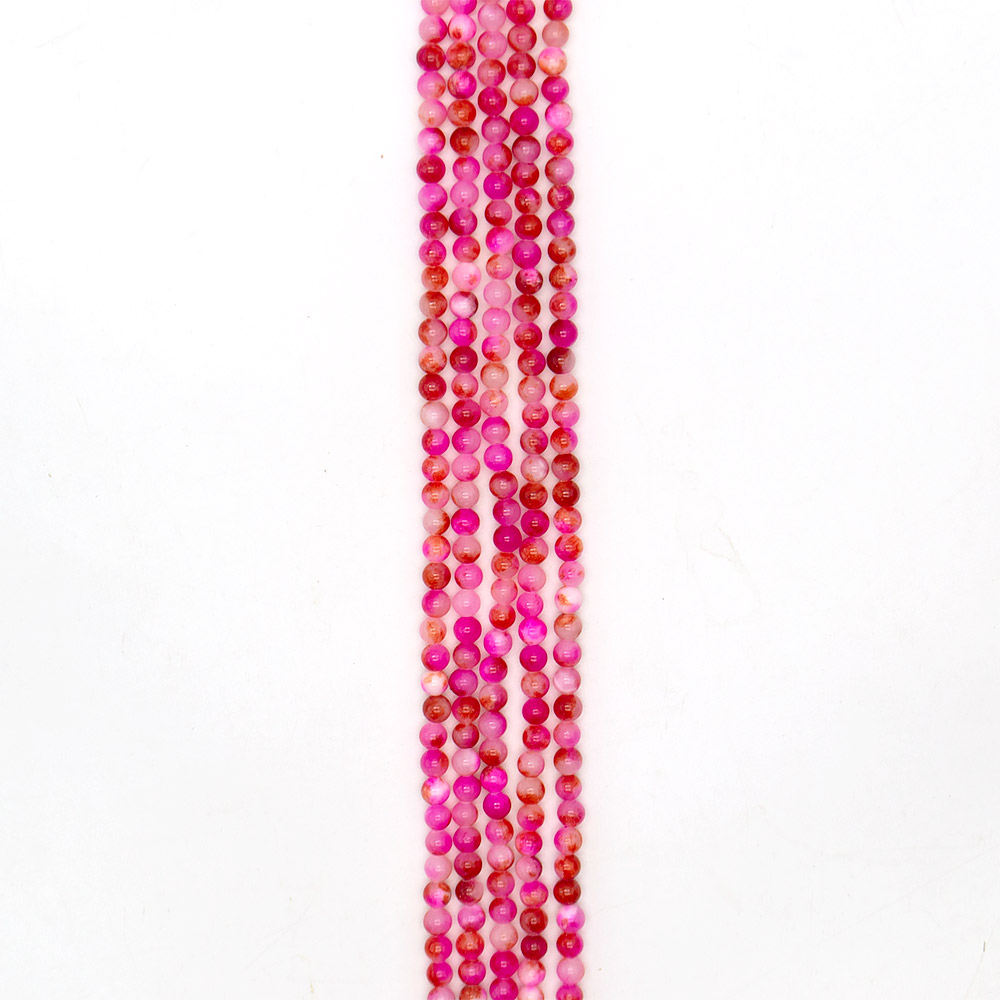 Фото товара кальцит пигментированный фуксия 6 мм