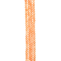 Кальцит тонированный оранжевый 8 мм