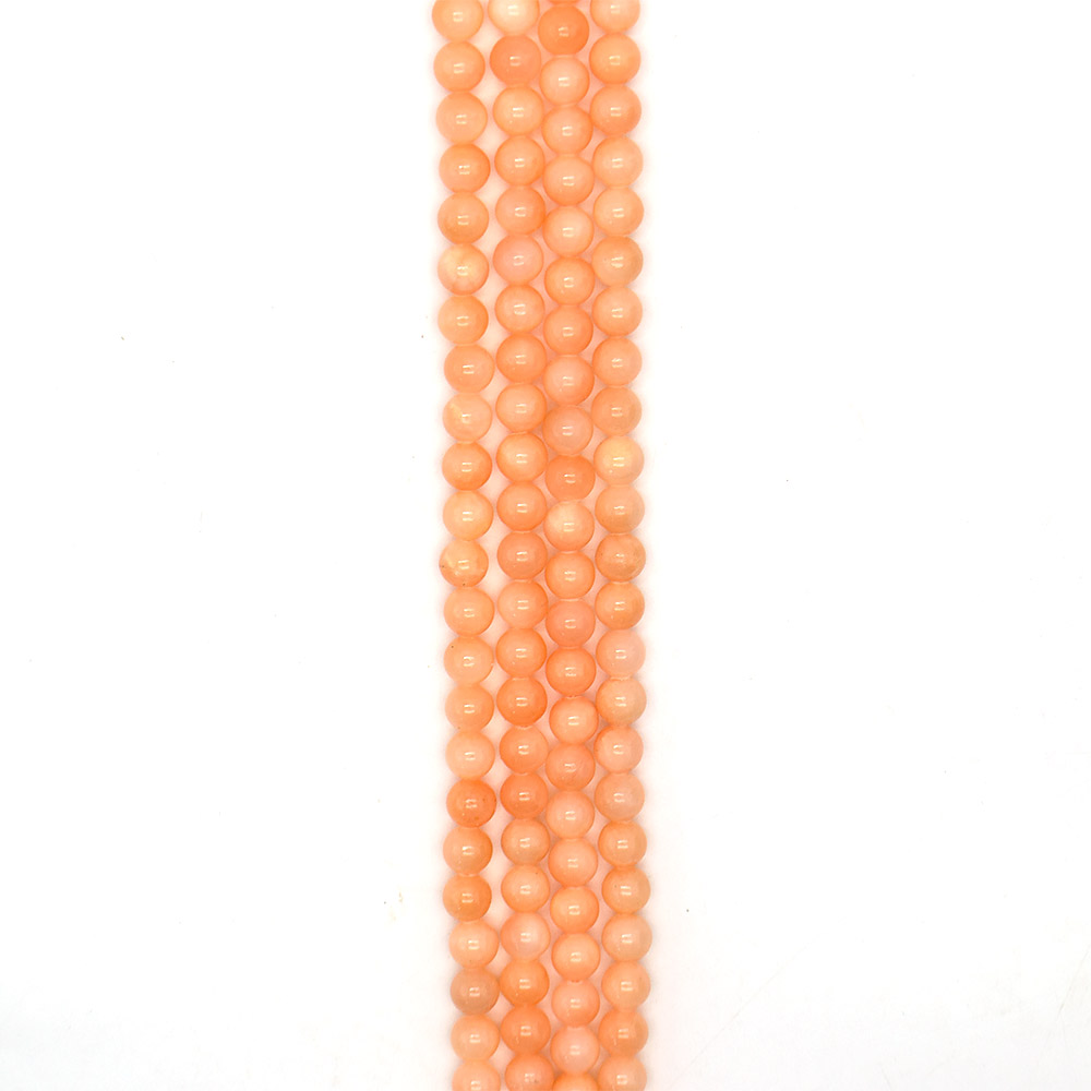 Фото товара кальцит тонированный оранжевый 10 мм