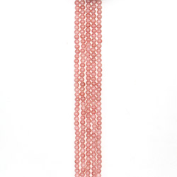 Кальцит тонированный цвет персиковый 6 мм