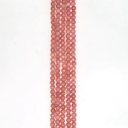 Кальцит тонированный цвет персиковый 8 мм