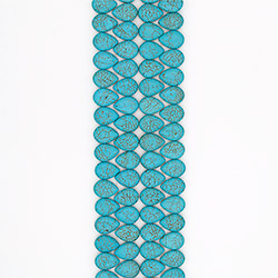 Бирюза имитация капля 24*17 мм