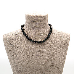 Бусы из авантюрина синтетического зеленого 10 мм