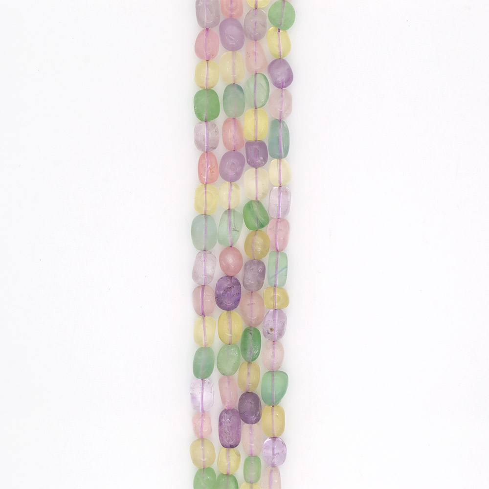 Фото товара цитрин,флюорит,аметист,розовый кварц галтовка 16*12 мм