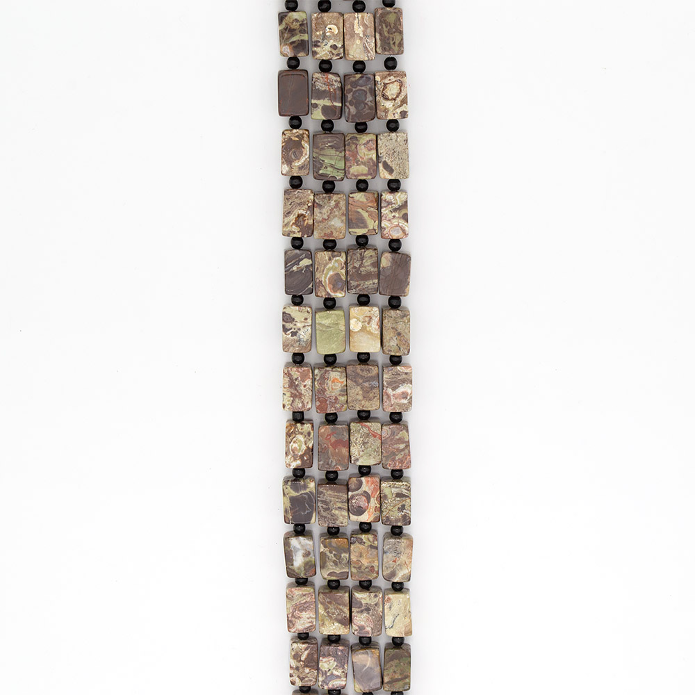 Фото товара яшма пейзажная куб 16*11 мм