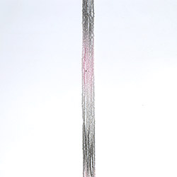 Шпинель синтетическая цвет розово-серая 2 мм грань