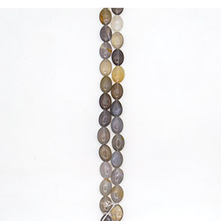 Агат таблетка цвет серый 18*13 мм