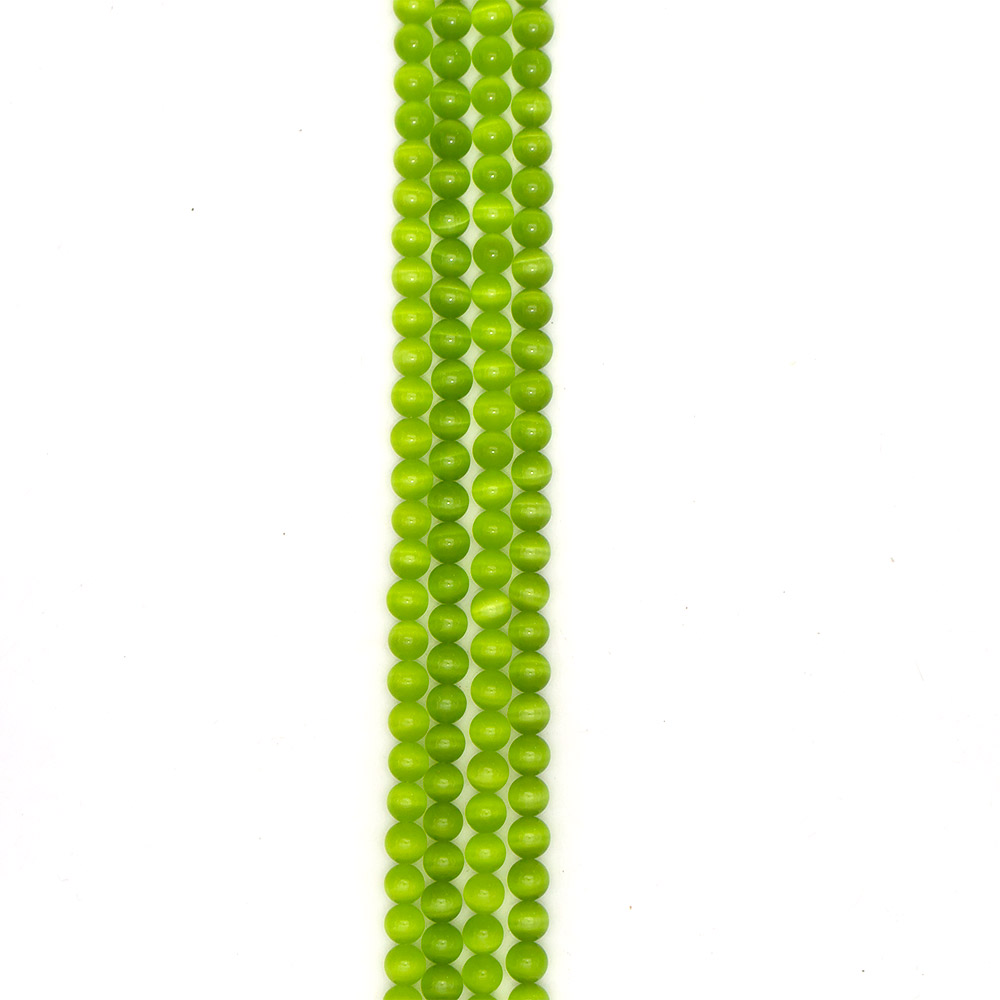 Фото товара кошачий глаз имитация шар цвет хризолит 