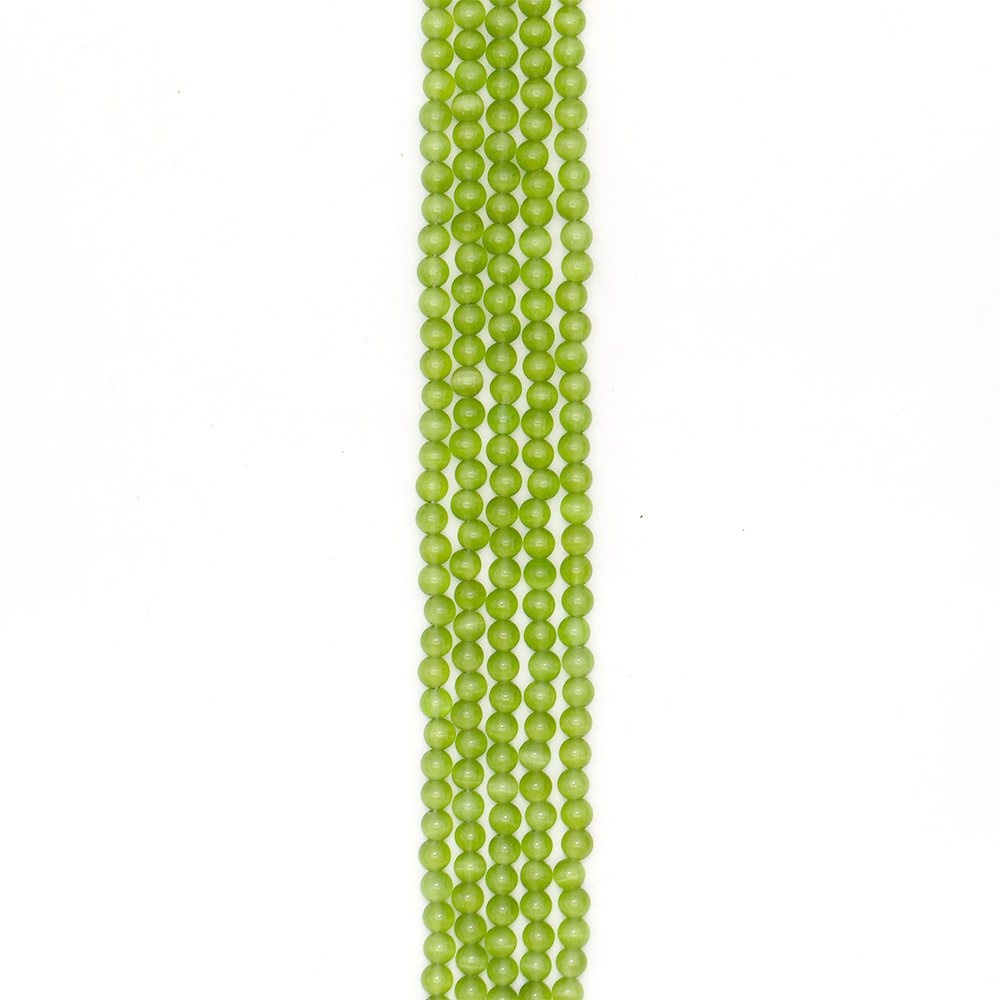 Фото товара кошачий глаз имитация шар цвет хризолит 