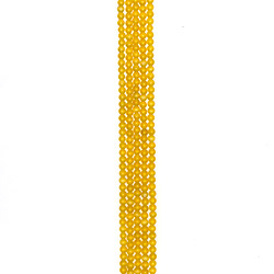 Кошачий глаз имитация цвет темно-желтый 6 мм