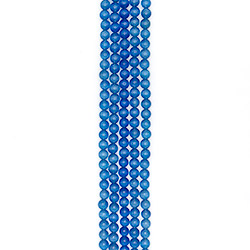 Кошачий глаз иммитация цвет голубой 10 мм 