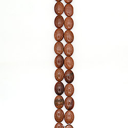 Авантюрин синтетический коричневый таблетка 25*18 мм