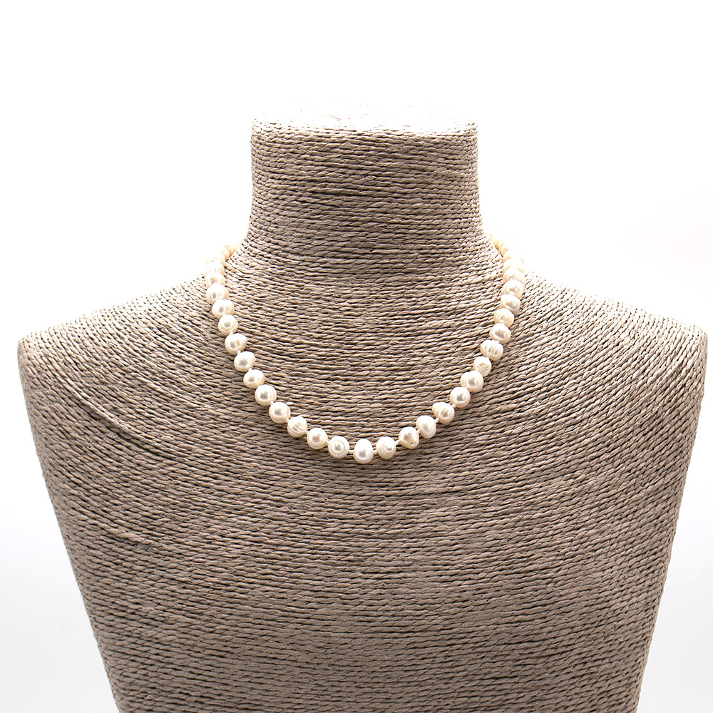 Бусы из жемчуга "пуговица" (Бусы из жемчуга "пуговица" 50 см) — цены в ...