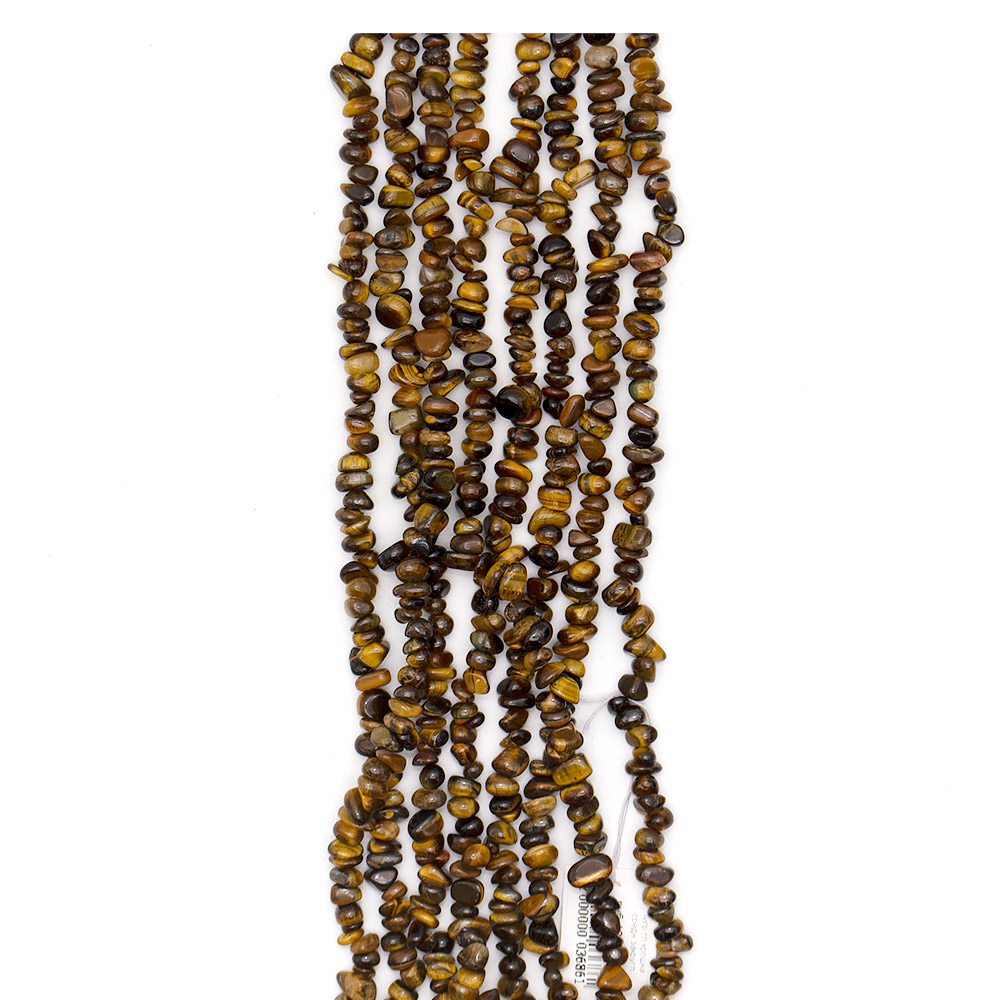 Фото товара тигровый глаз крошка средняя закругленая