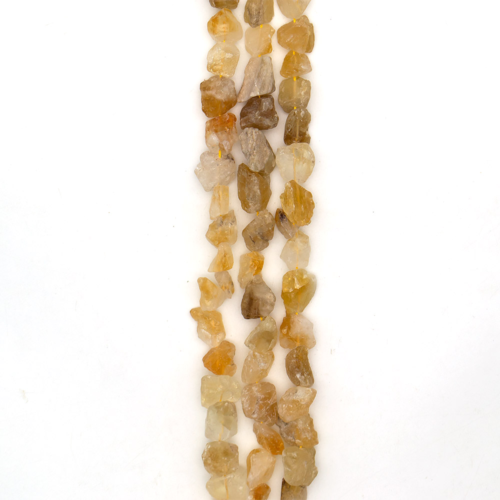 Фото товара цитрин галтовка необработанная 17*12 мм