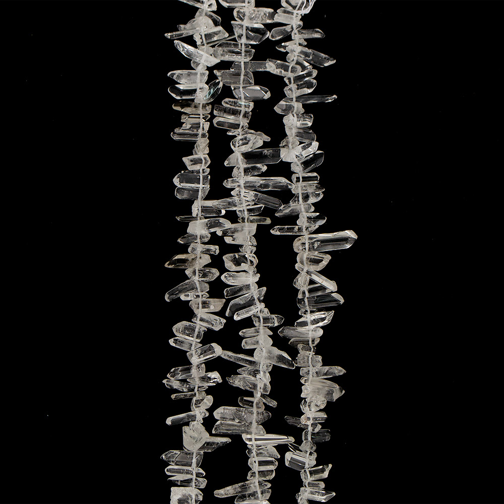 Фото товара горный хрусталь кристаллы от 12*5 до 25*8 мм