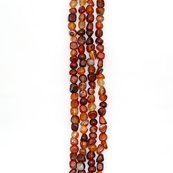 Агат галтовка цвет светлый сердолик 11 мм