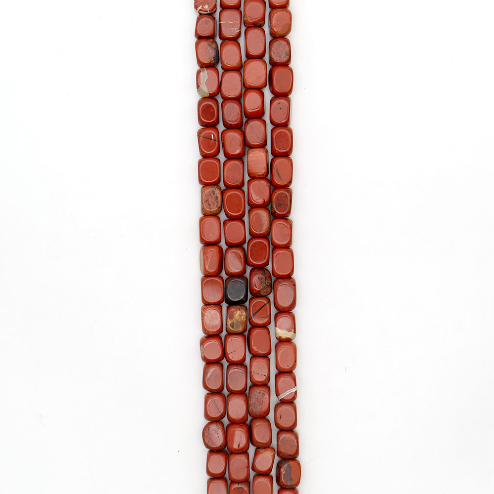 Фото товара яшма кирпичная галтовка "кирпичик" 16*12 мм