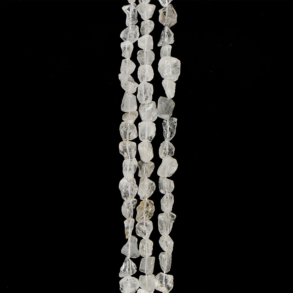 Фото товара горный хрусталь галтовка необработанная от 14*12 до 17*12мм