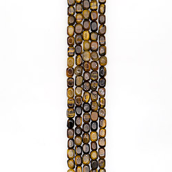 Тигровый глаз галтовка "кирпичик" 16*12 мм