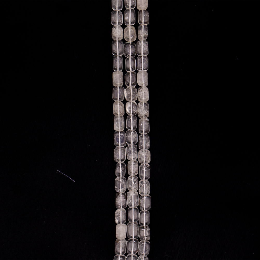 Фото товара горный хрусталь галтовка "кирпичик" 14*10 мм