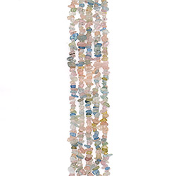 Фото товара аквамарин,розовый кварц,берилл крошка средняя