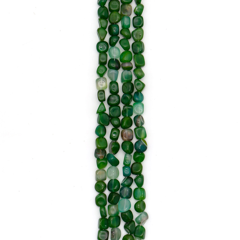 Фото товара агат галтовка цвет зеленый 11 мм